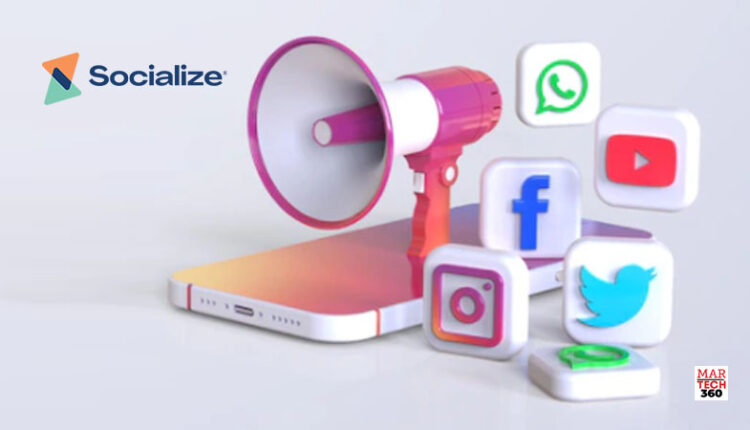 Socialize Raises $250,000 in Pre-Seed Funding to Democratize Social Media, Fueling New Generation of User-Generated Content Enthusiasts at Every Level