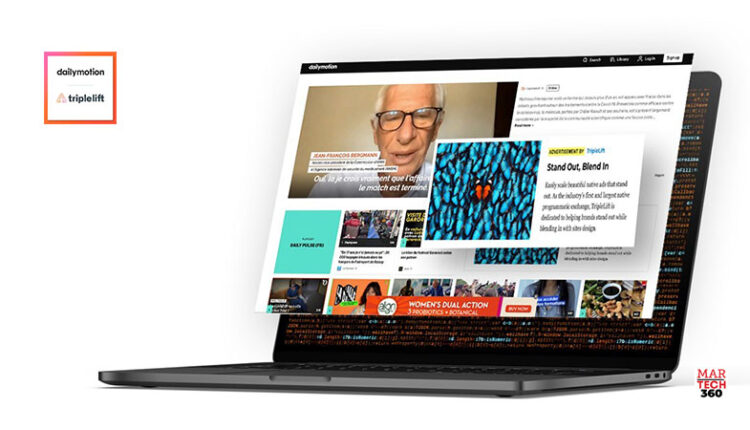 Dailymotion_ TripleLift Partnership Advances Ad Performance and Delivers New Audience Dynamics For Advertisers