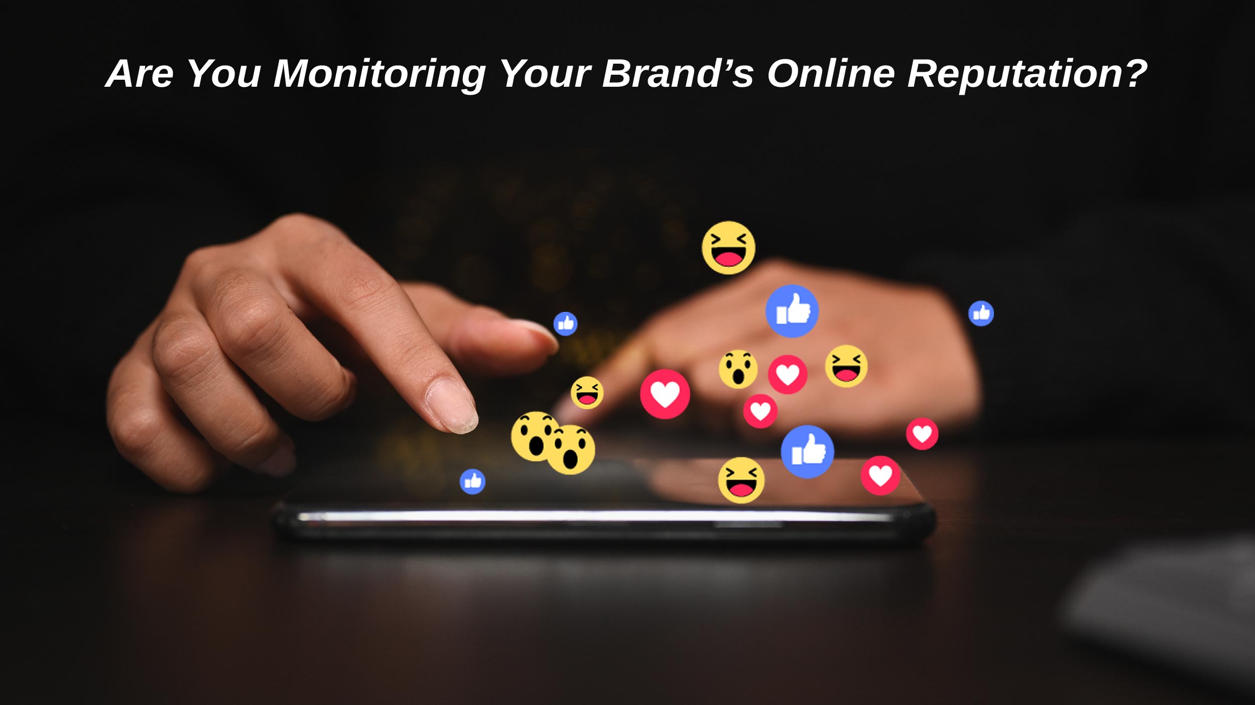 Social media reputation management