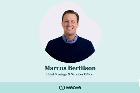 Weave Welcomes Marcus Bertilson as Chief Strategy & Services Officer