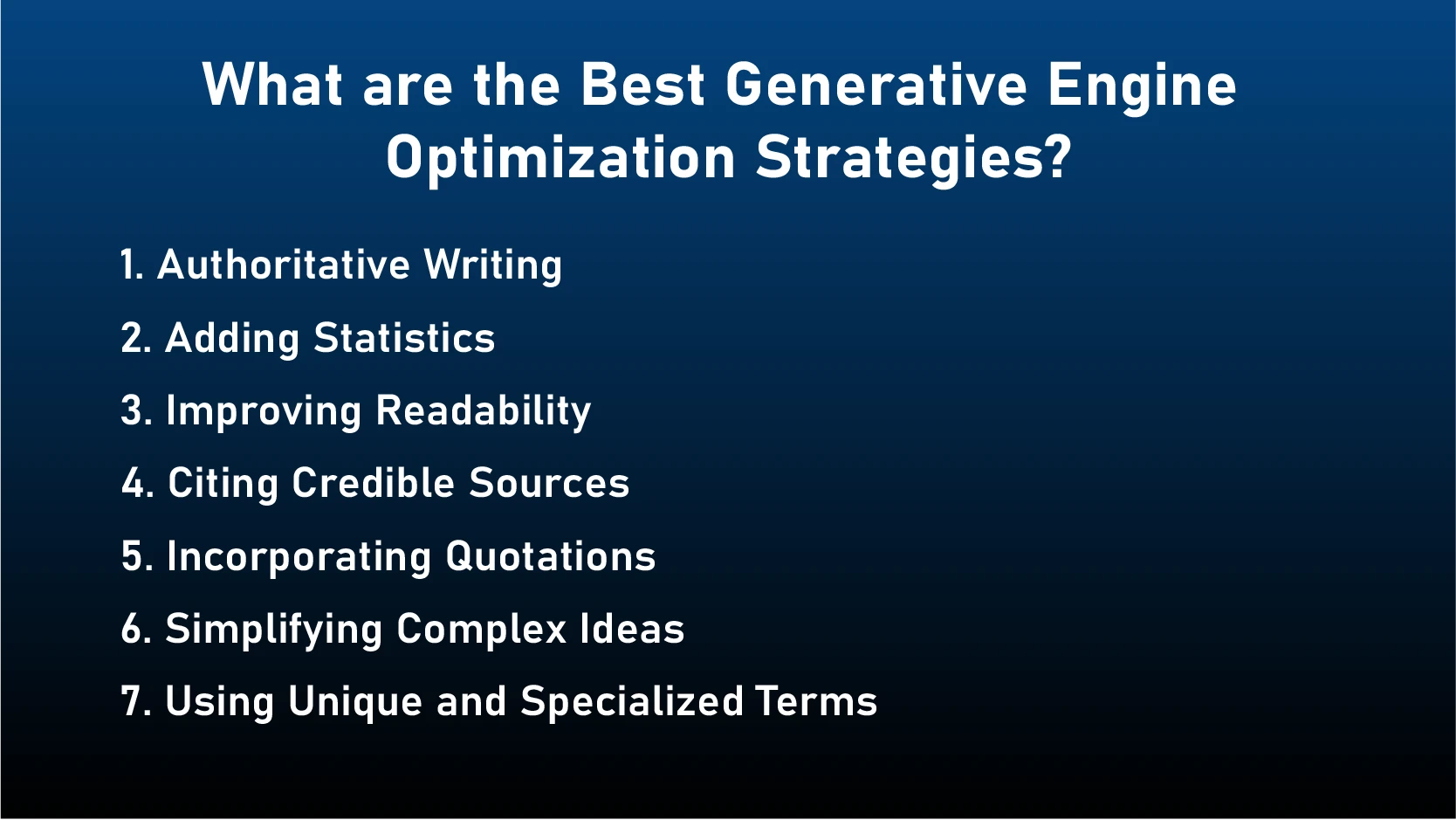 Generative Engine Optimization