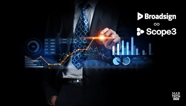Broadsign and Scope3 Partner to Enhance Carbon Measurement in DOOH Advertising