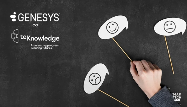 Genesys & TeKnowledge Advance AI-Driven Customer Experiences