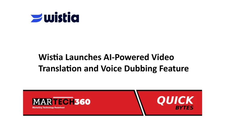 Wistia Launches AI-Powered Video Translation and Voice Dubbing Feature